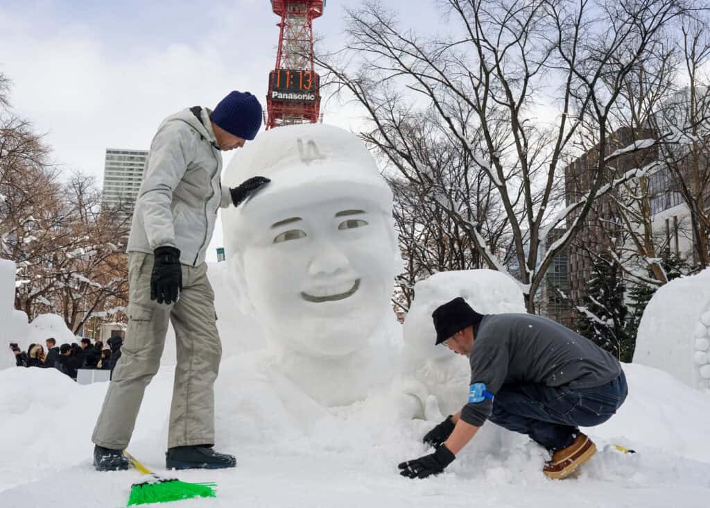 Sculpture Of Shohei Ohtani In Japan Is Going Viral