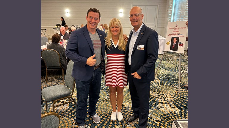 NRA EVP & CEO Doug Hamlin Addresses South Bay Republican Women, Highlights Second Amendment Legal Battles