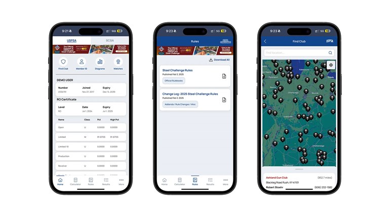 USPSA Launches Unified App for USPSA and Steel Challenge Shooters