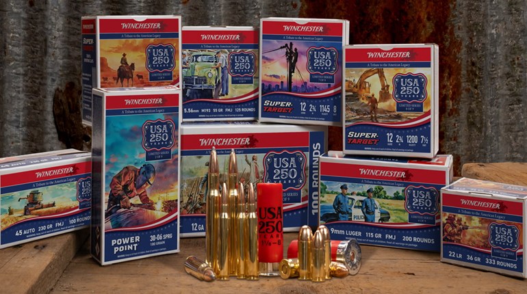 Winchester Announces Commemorative USA 250th Anniversary Ammunition Series