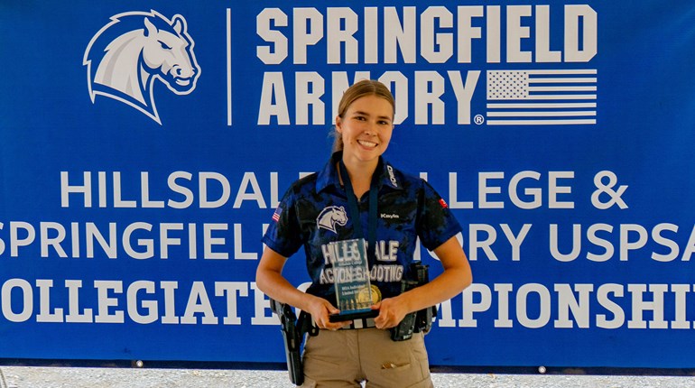 Kayla Mullin Claims USPSA Collegiate Limited Title at Hillsdale College